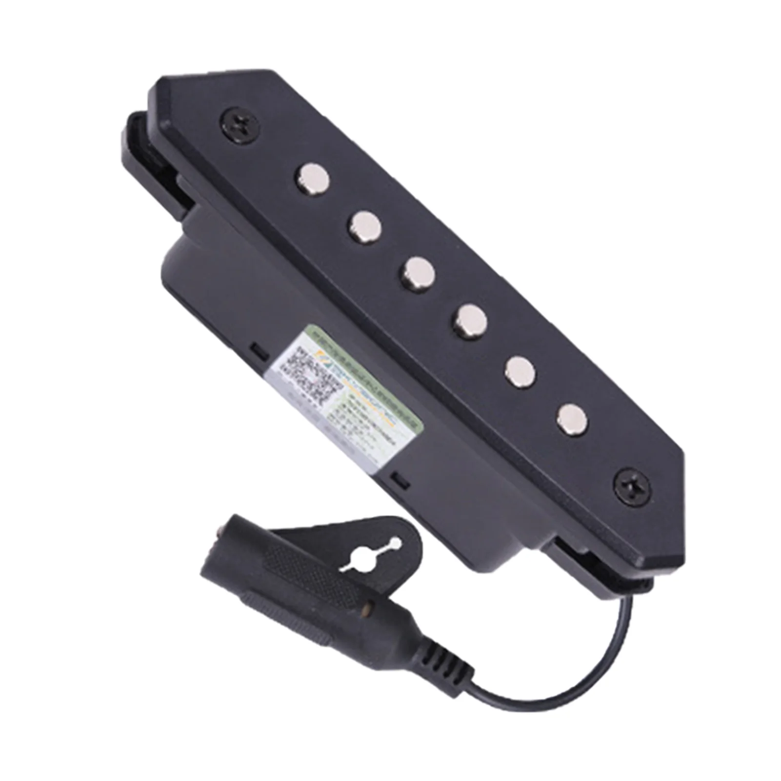Professional Humbucker Acoustic 6.5mm Interface Indoor Outdoor Stable Noise Reduction Guitar Pickup Live Portable No Drilling
Professional Humbucker Acoustic 6.5mm Interface Indoor Outdoor Stable Noise Reduction Guitar Pickup Live Portable No Drilling