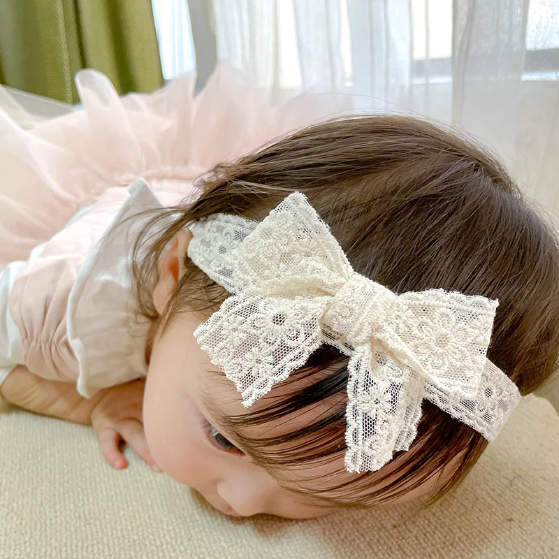 Lace Bow Baby Headband Elasticity Hair Accessories Infant Party Toddler Hairclips Girl Headbands Barrette Newborn Photo Props
Lace Bow Baby Headband Elasticity Hair Accessories Infant Party Toddler Hairclips Girl Headbands Barrette Newborn Photo Props