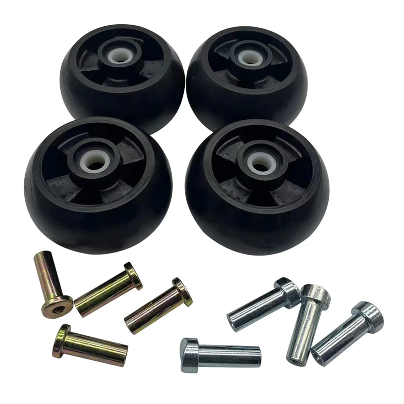 Deck Wheel Kit 4PCS Compatible with for John Deere Deck Lawn Mowers Part 210-300 AM125172 2025R 2210 Wheel Size 5X2 3/4
Deck Wheel Kit 4PCS Compatible with for John Deere Deck Lawn Mowers Part 210-300 AM125172 2025R 2210 Wheel Size 5X2 3/4