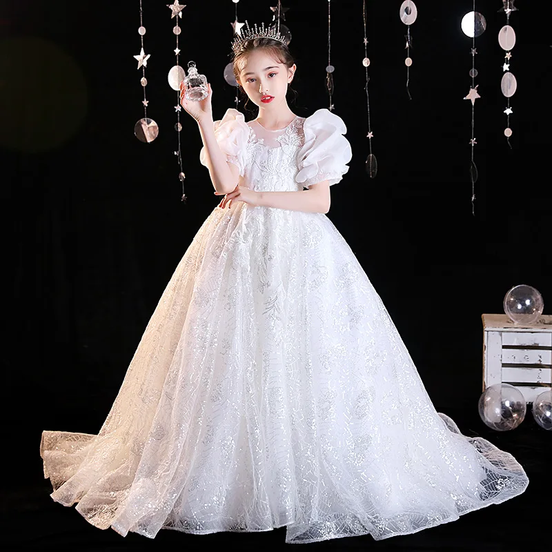 Girls' Tuxedo, Fluffy Yarn, Flower Girl Princess Dress, Foreign Style, Catwalk, Children'S Host, Piano Performance Dress, Summer
Girls' Tuxedo, Fluffy Yarn, Flower Girl Princess Dress, Foreign Style, Catwalk, Children'S Host, Piano Performance Dress, Summer