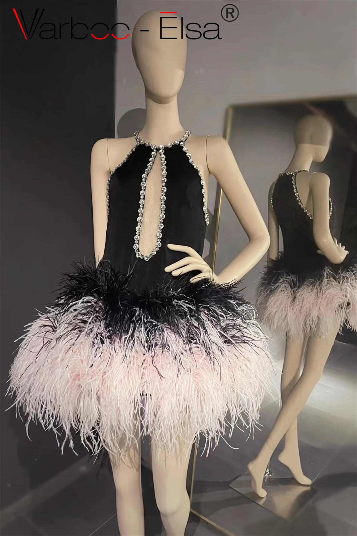 Varboo_Elsa Dubai Black Short Prom Dress For Girls 2023 Evening Gown Feathers Birthday Party Gowns Ballgown Cocktail Dresses
Varboo_Elsa Dubai Black Short Prom Dress For Girls 2023 Evening Gown Feathers Birthday Party Gowns Ballgown Cocktail Dresses