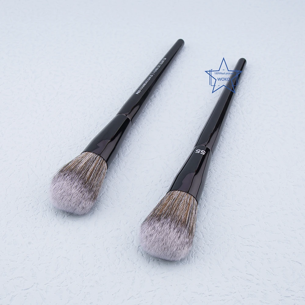 55 Powder Foundation Makeup Brushes Multi-tasking Liquids Creams Powders Sticks Makeup Tools Face Buff and Blendn Makeup Brush
55 Powder Foundation Makeup Brushes Multi-tasking Liquids Creams Powders Sticks Makeup Tools Face Buff and Blendn Makeup Brush