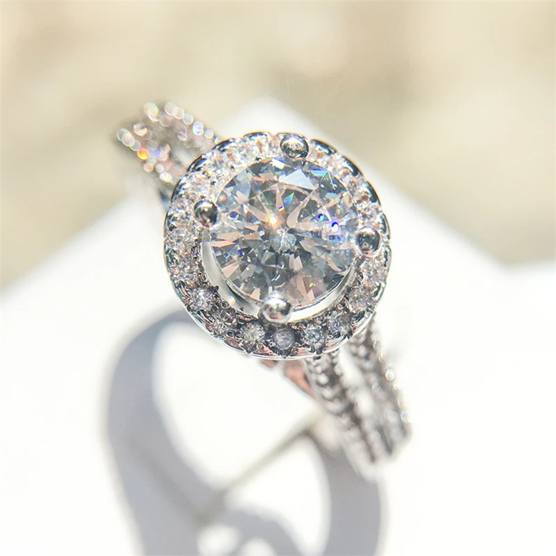 DIWENFU Natural Diamond Gemstone Bizuteria S925 Sterling Silver Ring for Women Anillos De Silver 925 Jewelry Wedding Ring Women
DIWENFU Natural Diamond Gemstone Bizuteria S925 Sterling Silver Ring for Women Anillos De Silver 925 Jewelry Wedding Ring Women