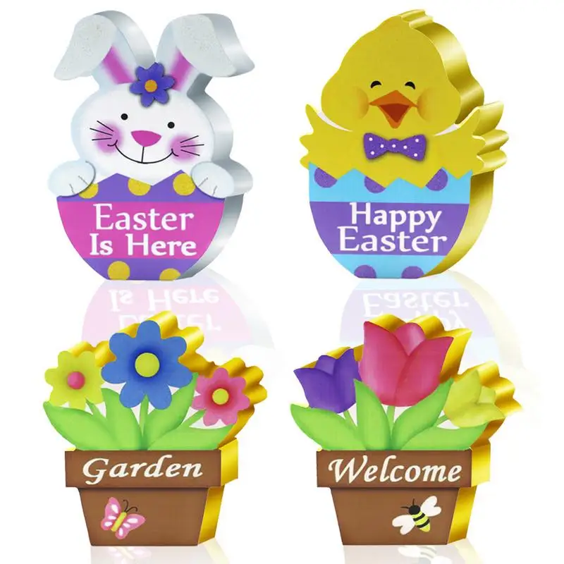 Easter Table Decorations Table Centerpiece Decor Colorful Happy Easter Farmhouse Sign Wooden Tabletop Bright Ornament For Home
Easter Table Decorations Table Centerpiece Decor Colorful Happy Easter Farmhouse Sign Wooden Tabletop Bright Ornament For Home