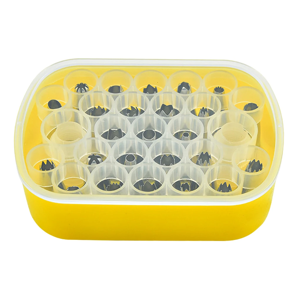 Набор кондитерских наконечников, кондитерские насадки из нержавеющей стали для украшения тортов, профессиональные Кондитерские насадки для кексов, печенья и буфанов, 28 шт.
Набор кондитерских наконечников, кондитерские насадки из нержавеющей стали для украшения тортов, профессиональные Кондитерские насадки для кексов, печенья и буфанов, 28 шт.