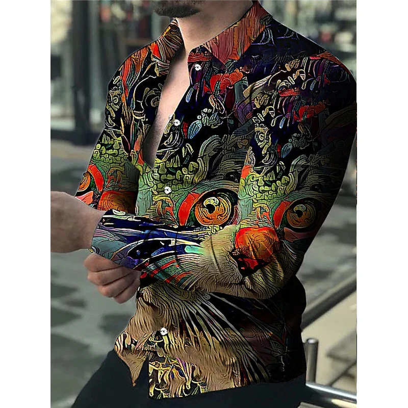 new summer Fashion Men Shirts Flower Vine 3D Print Oversized Casual Shirt Long Sleeve Tops High Quality Vintage Cardigan Blouses
new summer Fashion Men Shirts Flower Vine 3D Print Oversized Casual Shirt Long Sleeve Tops High Quality Vintage Cardigan Blouses