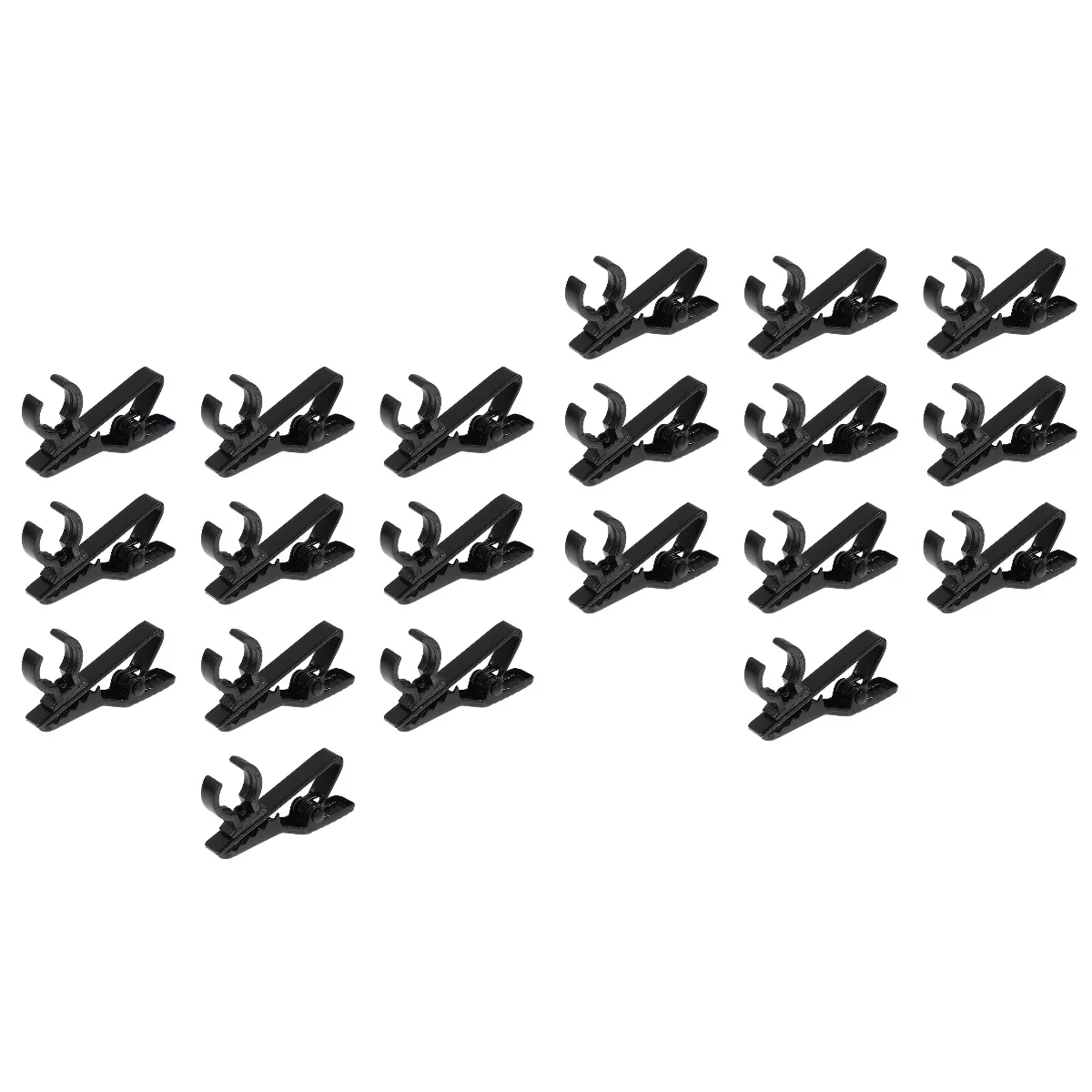 20 Pcs Microphone Lavalier Lapel Clip Wireless Holders Iron Clips Mini Mics Accessories
20 Pcs Microphone Lavalier Lapel Clip Wireless Holders Iron Clips Mini Mics Accessories
