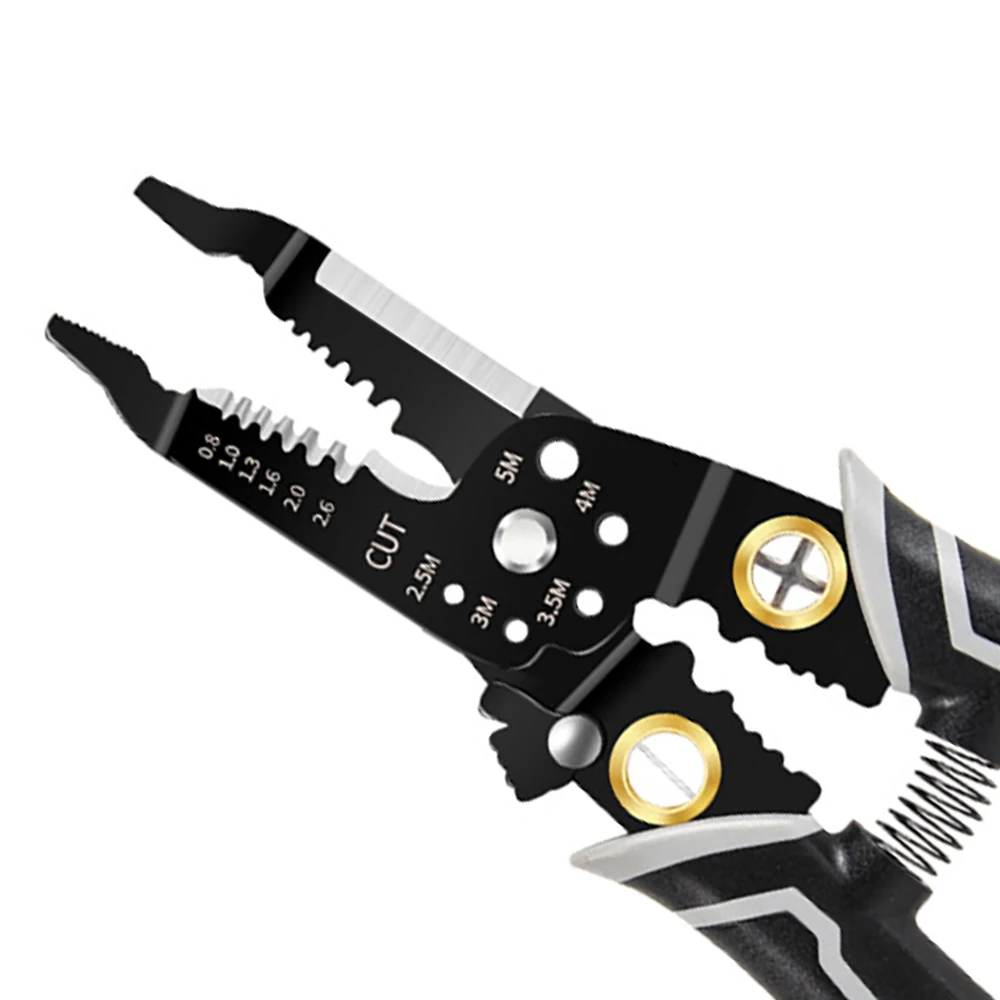 9 Inch Wire and Cable Crimping Pliers Multifunctional Iron Copper Wire Stripper Pliers Manual Electrician Special Tools
9 Inch Wire and Cable Crimping Pliers Multifunctional Iron Copper Wire Stripper Pliers Manual Electrician Special Tools