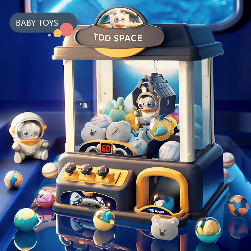 Automatic Doll Machine Toy for Kids Mini Cartoon Coin Operated Play Game Claw Crane Machines with Light Music Children Toy Gifts
Automatic Doll Machine Toy for Kids Mini Cartoon Coin Operated Play Game Claw Crane Machines with Light Music Children Toy Gifts