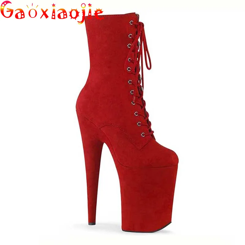 2023 Top Sale New Suede Thin High Heeled Shoes Women Erotic Lap Dancing Ankle Boots Nightclub Pole Dance Platform Heels Pumps
2023 Top Sale New Suede Thin High Heeled Shoes Women Erotic Lap Dancing Ankle Boots Nightclub Pole Dance Platform Heels Pumps