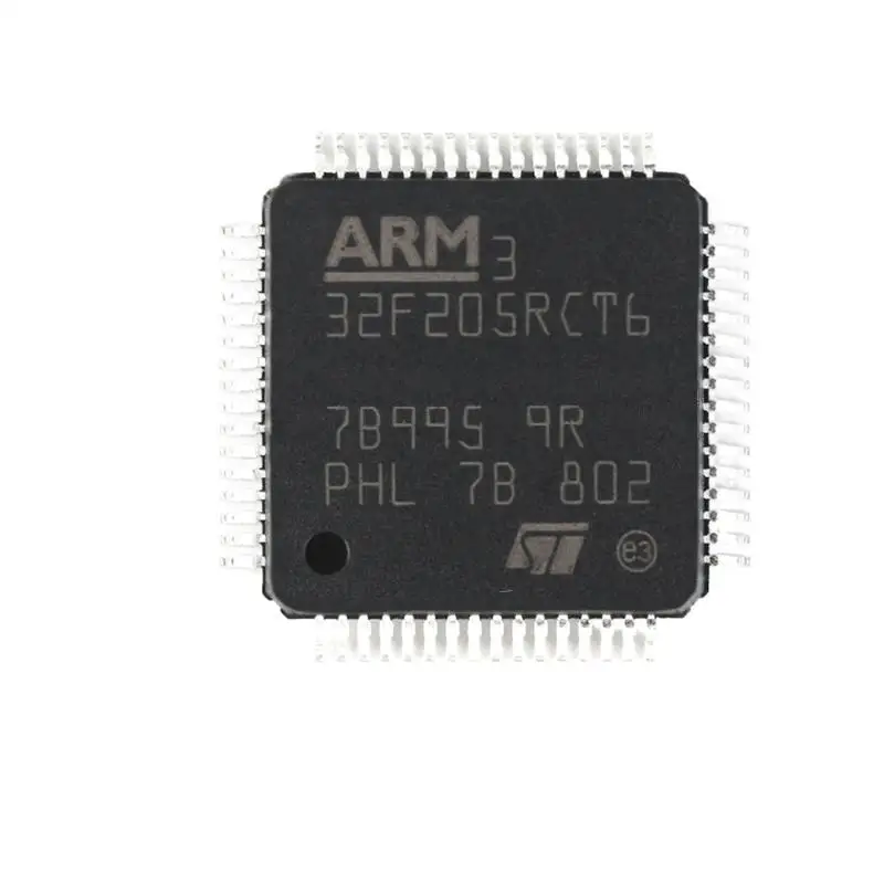 Импортированный из STM32F205RCT6 LQFP64 архитектура ARM (32-битные микроконтроллеры M3 MCU
Импортированный из STM32F205RCT6 LQFP64 архитектура ARM (32-битные микроконтроллеры M3 MCU