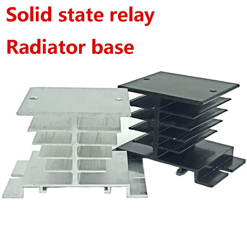 1Pcs SSR Solid State Relay Radiator Aluminum Heat Sink Dissipation Radiator Black White Suitable For 10A-120A SSR Relay
1Pcs SSR Solid State Relay Radiator Aluminum Heat Sink Dissipation Radiator Black White Suitable For 10A-120A SSR Relay