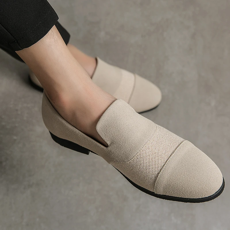 Suede Men Shoes Casual Brand Slip on Designer Loafers Men Moccasins Breathable Dress Office Flats Classic Men Driving Shoes
Suede Men Shoes Casual Brand Slip on Designer Loafers Men Moccasins Breathable Dress Office Flats Classic Men Driving Shoes