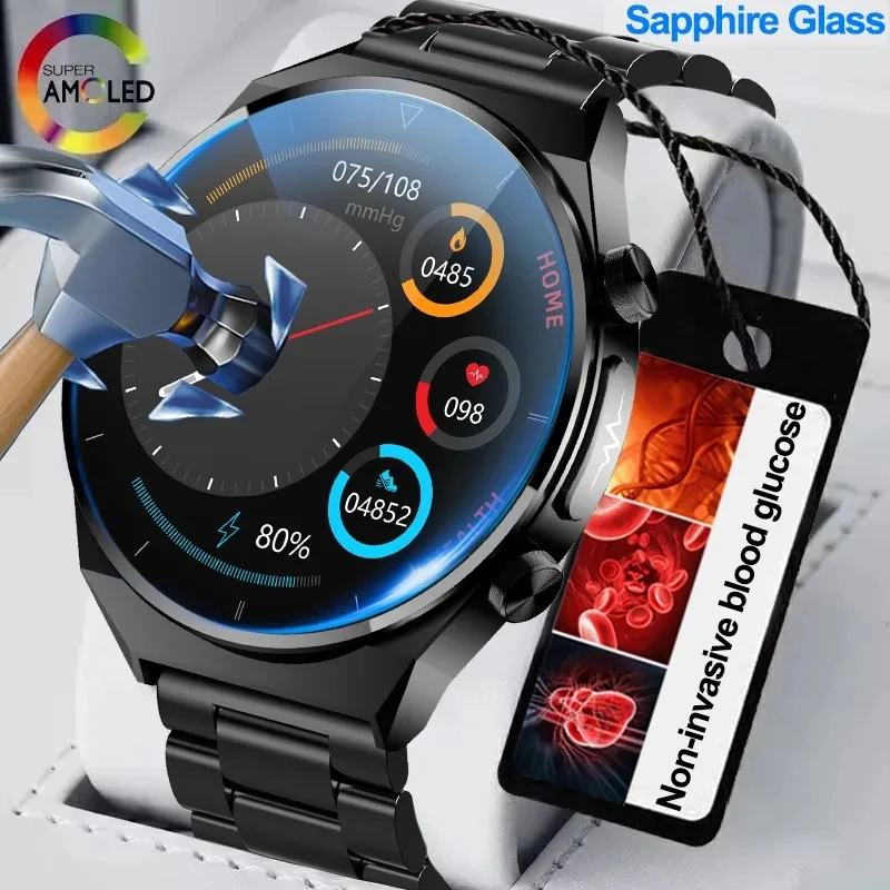 2023 Sapphire Glass Blood Glucose Smart Watch Men Full Touch Screen BT Call Sports Watches Laser Treatment Three High Smartwatch
2023 Sapphire Glass Blood Glucose Smart Watch Men Full Touch Screen BT Call Sports Watches Laser Treatment Three High Smartwatch