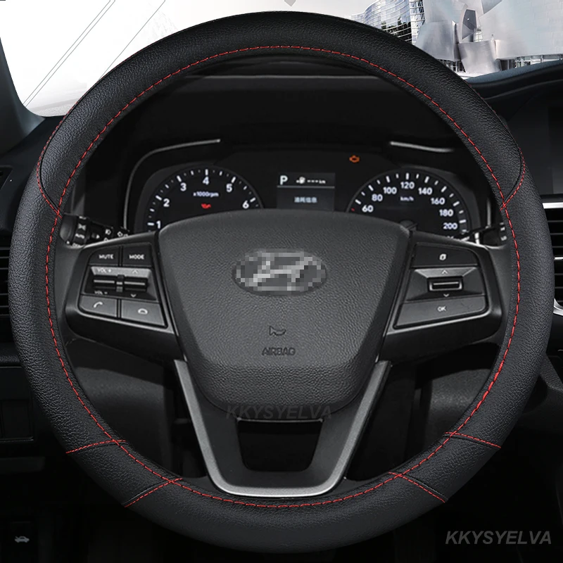 Car Steering Wheel Covers 38cm For Hyundai i30 Creta Tucson ix35 Solaris Elantra Santa Fe Kona i40 Palisade Auto Accessories
Car Steering Wheel Covers 38cm For Hyundai i30 Creta Tucson ix35 Solaris Elantra Santa Fe Kona i40 Palisade Auto Accessories