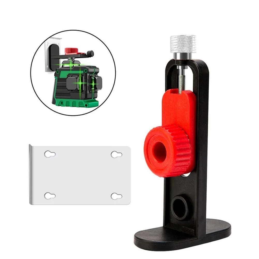 Adjustable Laser Level Bracket L-bracket Wall Mounted 1/4'' Thread Hanging Holder Leveling Support Hanger 360° Rotatable Base
Adjustable Laser Level Bracket L-bracket Wall Mounted 1/4'' Thread Hanging Holder Leveling Support Hanger 360° Rotatable Base