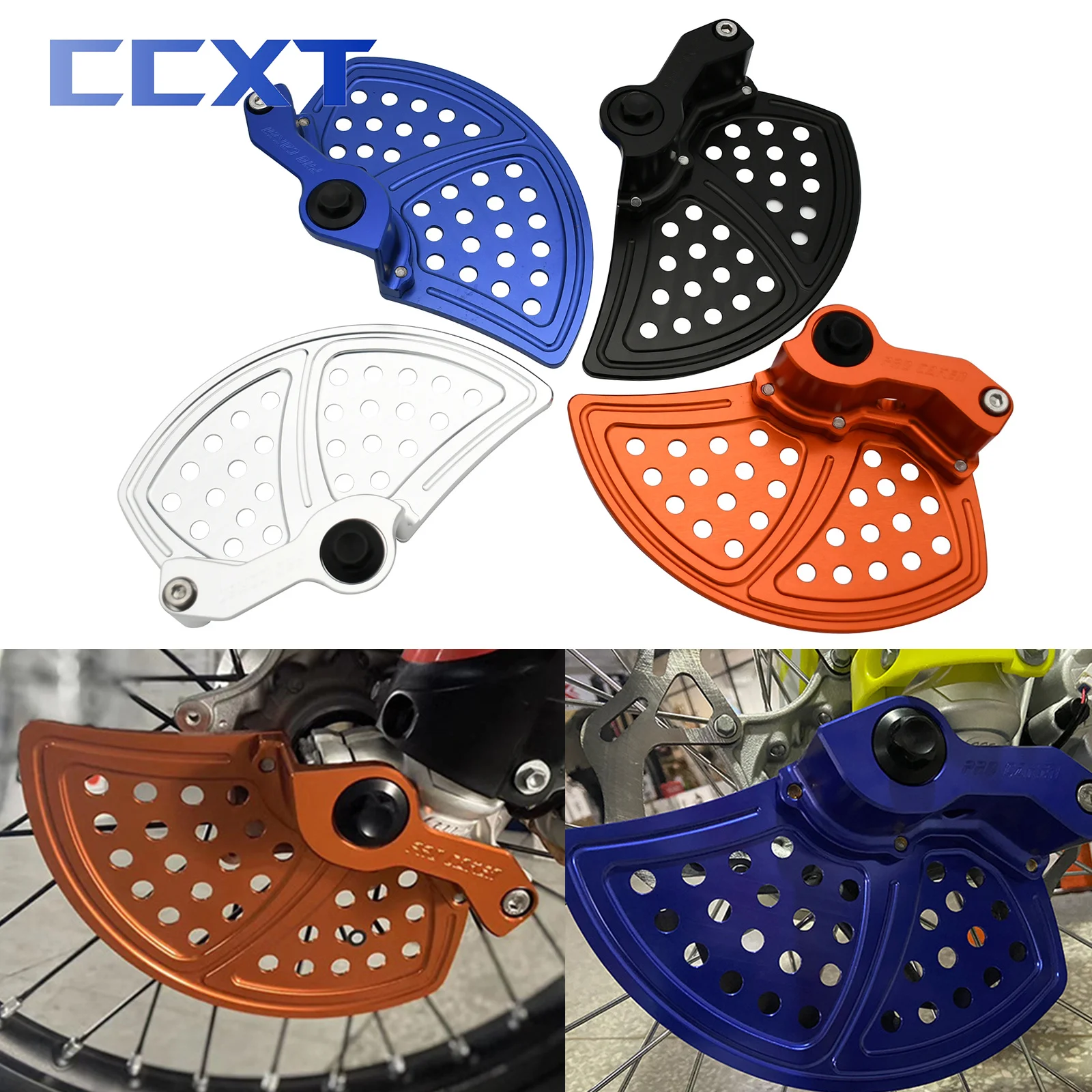 CNC Aluminum Front Brake Disc Guard Protector For Husqvarna FE FX FC TE TX TC For KTM EXC SXF 125-530 2014 2015 2016 2017-2020
CNC Aluminum Front Brake Disc Guard Protector For Husqvarna FE FX FC TE TX TC For KTM EXC SXF 125-530 2014 2015 2016 2017-2020