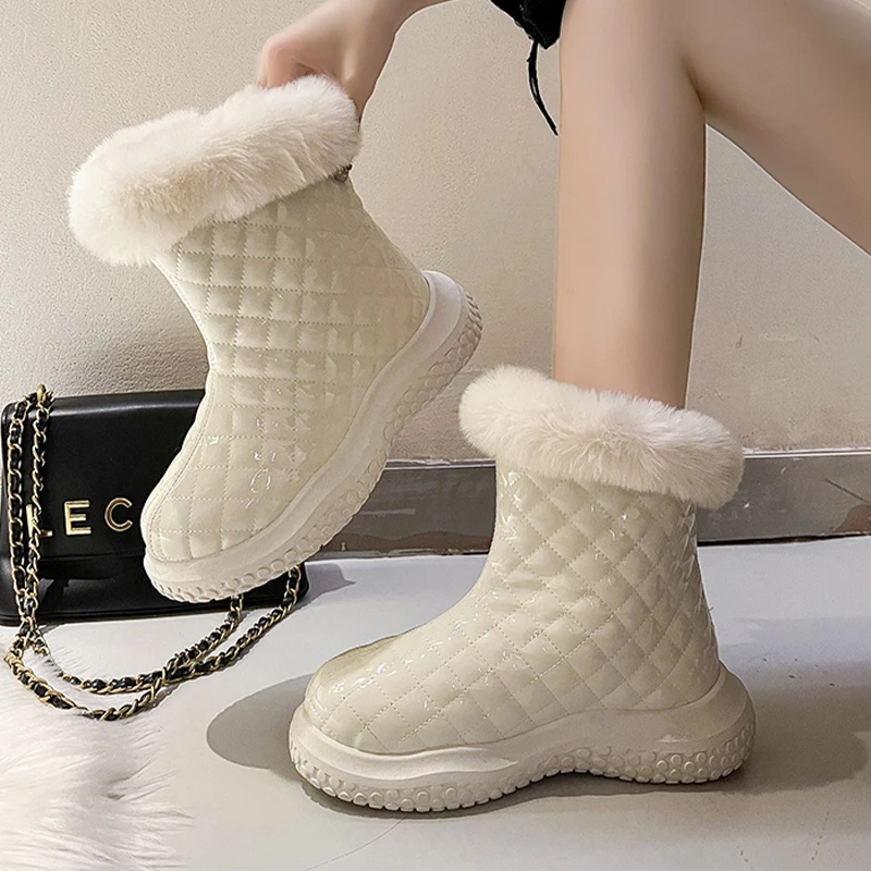 Winter Women Ankle Boots 2022 New Fashion Fur Plush Warm Snow Chelsea Boots Flats Shoes Casual Shoes Sport Goth Motorcycle Botas
Winter Women Ankle Boots 2022 New Fashion Fur Plush Warm Snow Chelsea Boots Flats Shoes Casual Shoes Sport Goth Motorcycle Botas