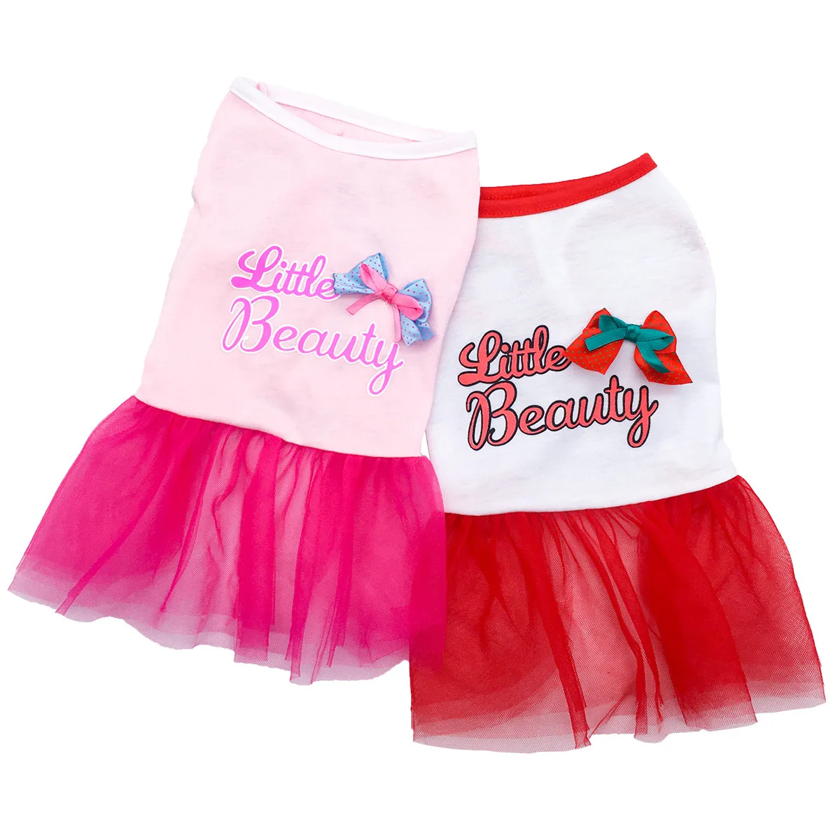 Summer Pet Dog Round Neck Bow Puffy Mesh Skirt Puppy's Cotton Princess Dress Puppy Clothes Dog Dresses vestidos para perritas
Summer Pet Dog Round Neck Bow Puffy Mesh Skirt Puppy's Cotton Princess Dress Puppy Clothes Dog Dresses vestidos para perritas