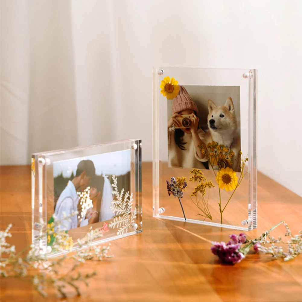 1pc Transparent Acrylic Photo Frame Magnetic Poster Display Stand Double Sided Photo Frame Picture Photo Storage Rack Home Decor
1pc Transparent Acrylic Photo Frame Magnetic Poster Display Stand Double Sided Photo Frame Picture Photo Storage Rack Home Decor