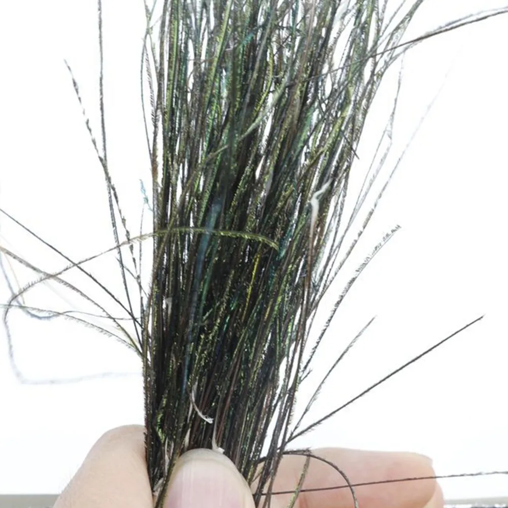 200Pcs/Bag Fly Fishing Bait Tied Material Natural Peacock Herl Feather Wire Tail Ribbon Gloss Streamers Accessories Hot Sale
200Pcs/Bag Fly Fishing Bait Tied Material Natural Peacock Herl Feather Wire Tail Ribbon Gloss Streamers Accessories Hot Sale
