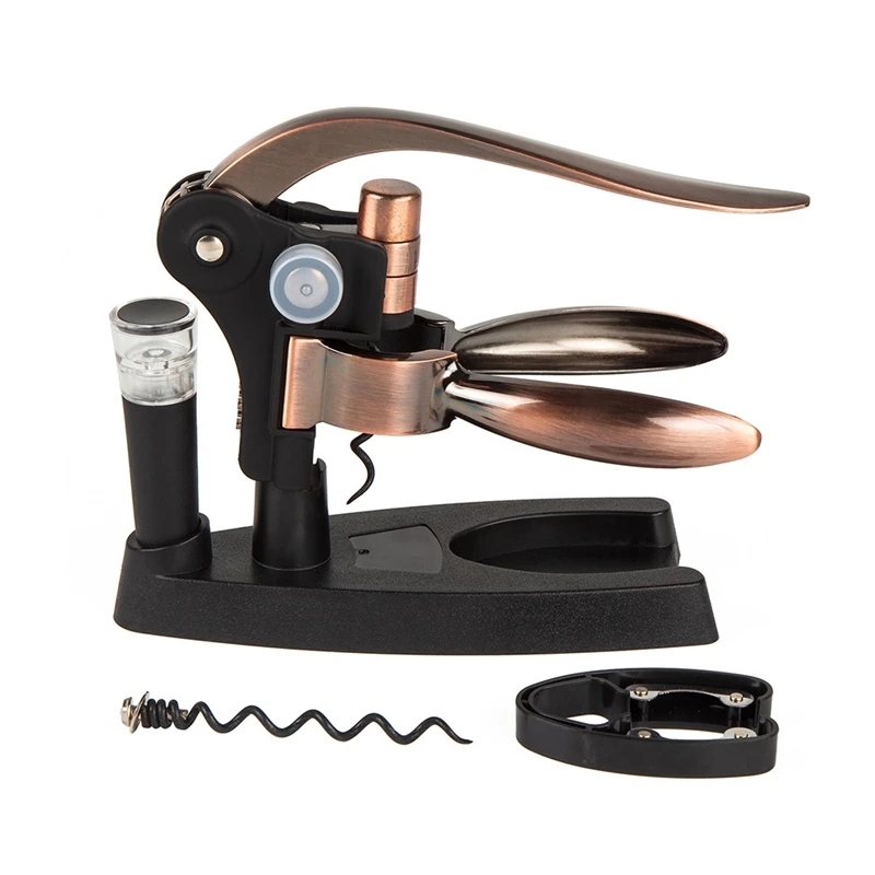 Wine Bottle Opener Corkscrew, Rabbit Style Lever Corkscrew Wine Bottle Opener, Corkscrews for Wine Bottles
Wine Bottle Opener Corkscrew, Rabbit Style Lever Corkscrew Wine Bottle Opener, Corkscrews for Wine Bottles