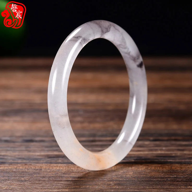 Real Chinese Golden Silk Jade Bangle Women Fine Jewelry Accessories Genuine Natural Violet Jades Bangles Jadeite Amulet Bracelet
Real Chinese Golden Silk Jade Bangle Women Fine Jewelry Accessories Genuine Natural Violet Jades Bangles Jadeite Amulet Bracelet