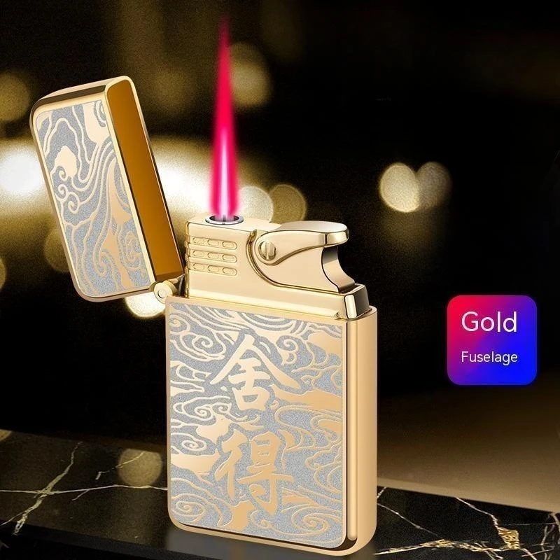 Hot Sale Metal Windproof Direct Red Flame Batune Inflatable Lighter Kitchen Outdoor Portable Personalized Creative Men's Gife
Hot Sale Metal Windproof Direct Red Flame Batune Inflatable Lighter Kitchen Outdoor Portable Personalized Creative Men's Gife