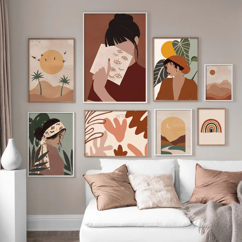 Abstract Girl Book Landscape illustration Wall Art Canvas Painting Nordic Posters And Prints Wall Pictures For Living Room Decor
Abstract Girl Book Landscape illustration Wall Art Canvas Painting Nordic Posters And Prints Wall Pictures For Living Room Decor