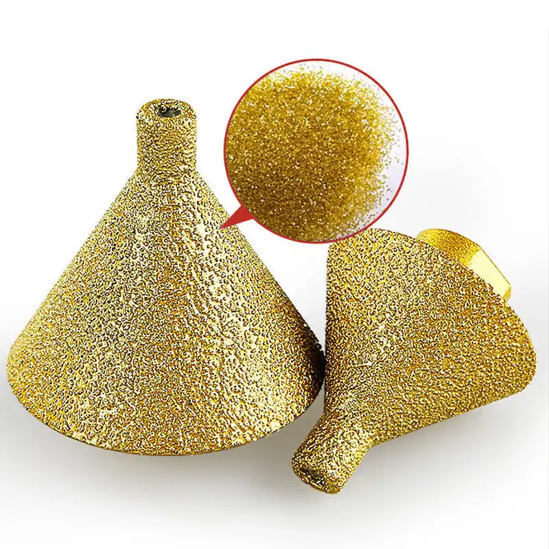 1pc M10 Thread Diamond Beveling Chamfer Bit 38/50mm Cone Carve Polishing Grinding Wheel For Porcelain Tiles Cutter Trimming
1pc M10 Thread Diamond Beveling Chamfer Bit 38/50mm Cone Carve Polishing Grinding Wheel For Porcelain Tiles Cutter Trimming