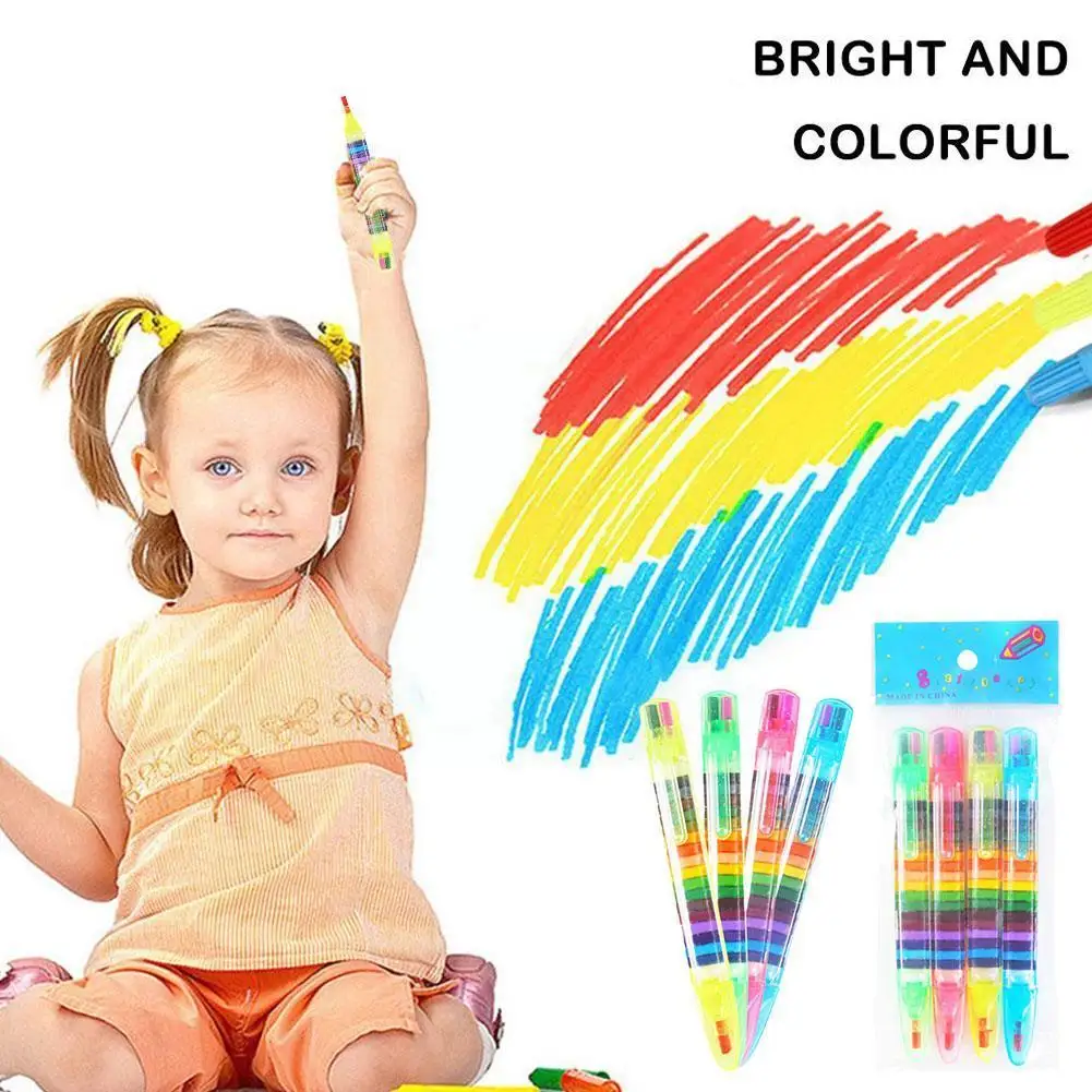 

Цветные карандаши 20 в 1 для учеников начальной школы, цветные карандаши, четыре упаковки карандашей, детские цветные пастельные масляные гр...