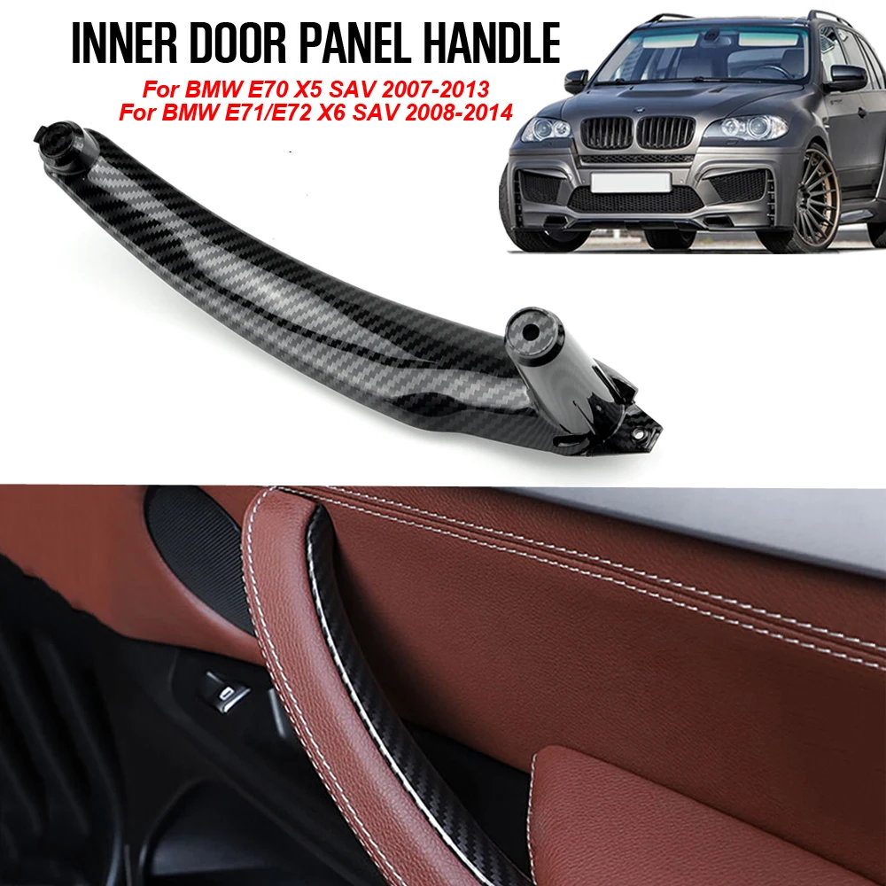 Car Gray Beige Black Armrest Car left Right Interior Door Handle Inner Panel Pull Trim Cover For BMW E70 E71 X5 X6
Car Gray Beige Black Armrest Car left Right Interior Door Handle Inner Panel Pull Trim Cover For BMW E70 E71 X5 X6