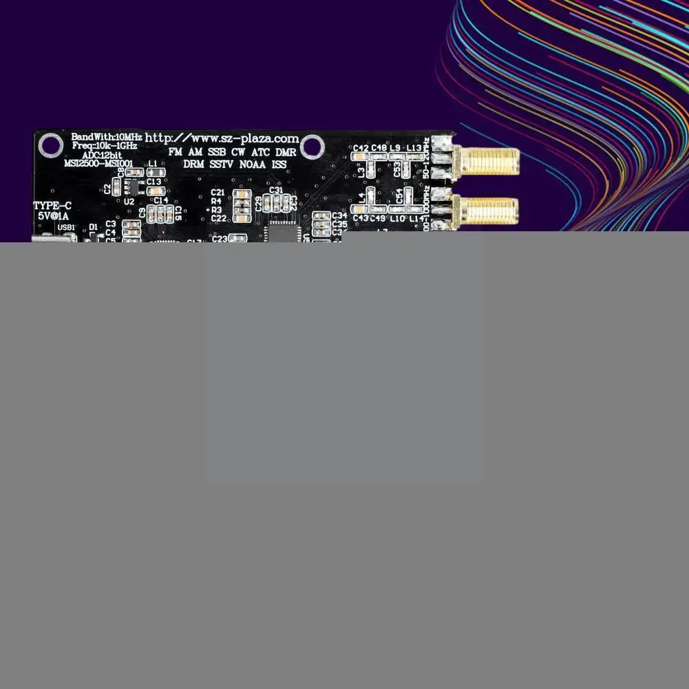 10k To1ghz Sdr Receiver Compatible With Rsp Hf Am Fm Band Receiver Iss Atc Ssb Ssb 0.5ppm Sstv Am Fm Cw Aviation C8h2
10k To1ghz Sdr Receiver Compatible With Rsp Hf Am Fm Band Receiver Iss Atc Ssb Ssb 0.5ppm Sstv Am Fm Cw Aviation C8h2