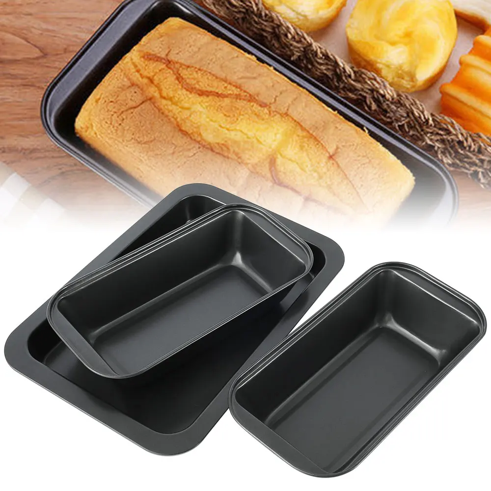 2 Pcs Household Kichen Nonstick Baking Bread Loaf Pan 8 inch Carbon Steel Bread Baking Pan with Baking Tray Food Safe Baking
2 Pcs Household Kichen Nonstick Baking Bread Loaf Pan 8 inch Carbon Steel Bread Baking Pan with Baking Tray Food Safe Baking