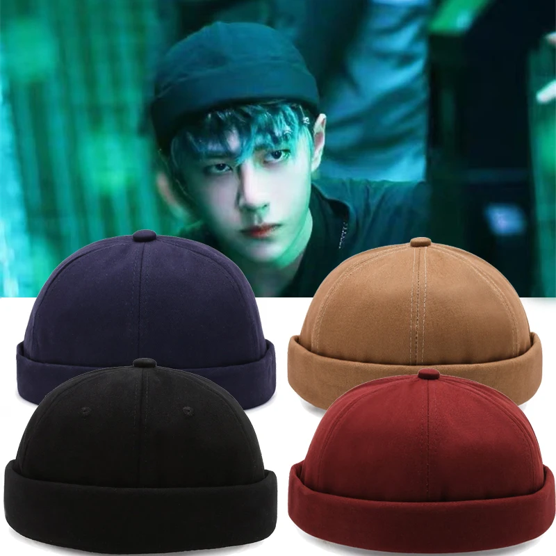 Unisex Docker Cap Breathable Beanie Hats Hip Hop Snapback Cap Adjustable Street Dance Brimless Skullcap Women Men Sailor Cap
Unisex Docker Cap Breathable Beanie Hats Hip Hop Snapback Cap Adjustable Street Dance Brimless Skullcap Women Men Sailor Cap