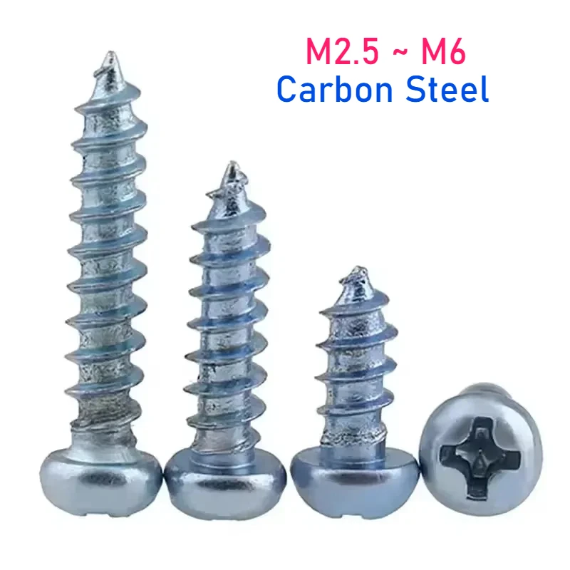 Huiruixin Саморезы с круглой головкой M2.5 M3 M4 M5 M6 синие
Huiruixin Саморезы с круглой головкой M2.5 M3 M4 M5 M6 синие