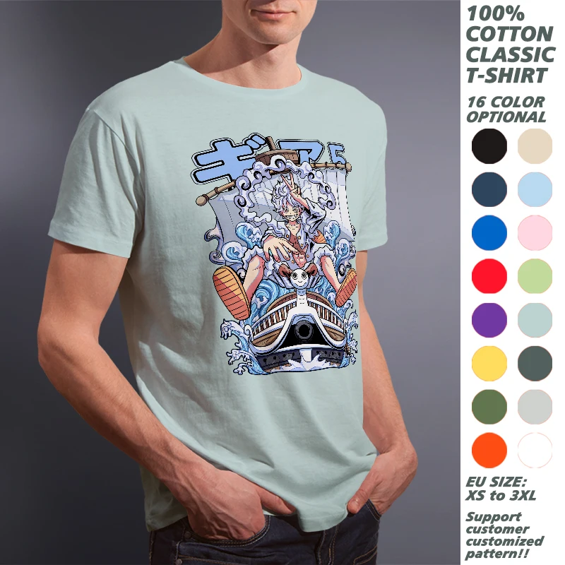 One Piece Luffy Printed T Shirt For Men Women Cotton Casual Top Black White Short Sleeve T-shirts Anime Unisex Summer Clothing
One Piece Luffy Printed T Shirt For Men Women Cotton Casual Top Black White Short Sleeve T-shirts Anime Unisex Summer Clothing