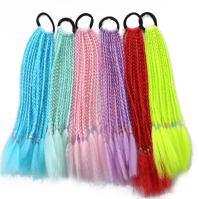 1 PCS New Girls Dirty Braids Colorful Twist Tie Wigs Ponytail Headbands Rubber Bands Kids Hair Accessories Princess Headwear
1 PCS New Girls Dirty Braids Colorful Twist Tie Wigs Ponytail Headbands Rubber Bands Kids Hair Accessories Princess Headwear