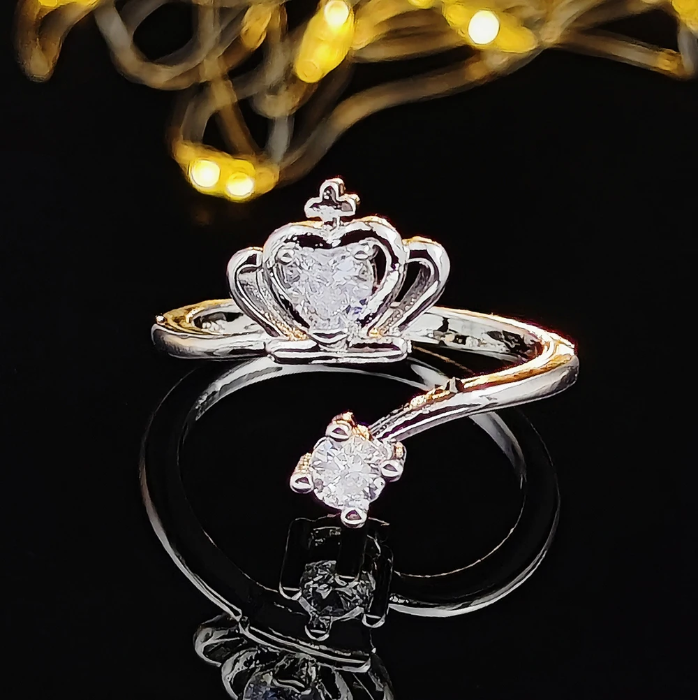 2022 New Fashion Heart silver color designer Fashion Ring for Women Party Gift Jewelry Wholesale R7331
2022 New Fashion Heart silver color designer Fashion Ring for Women Party Gift Jewelry Wholesale R7331