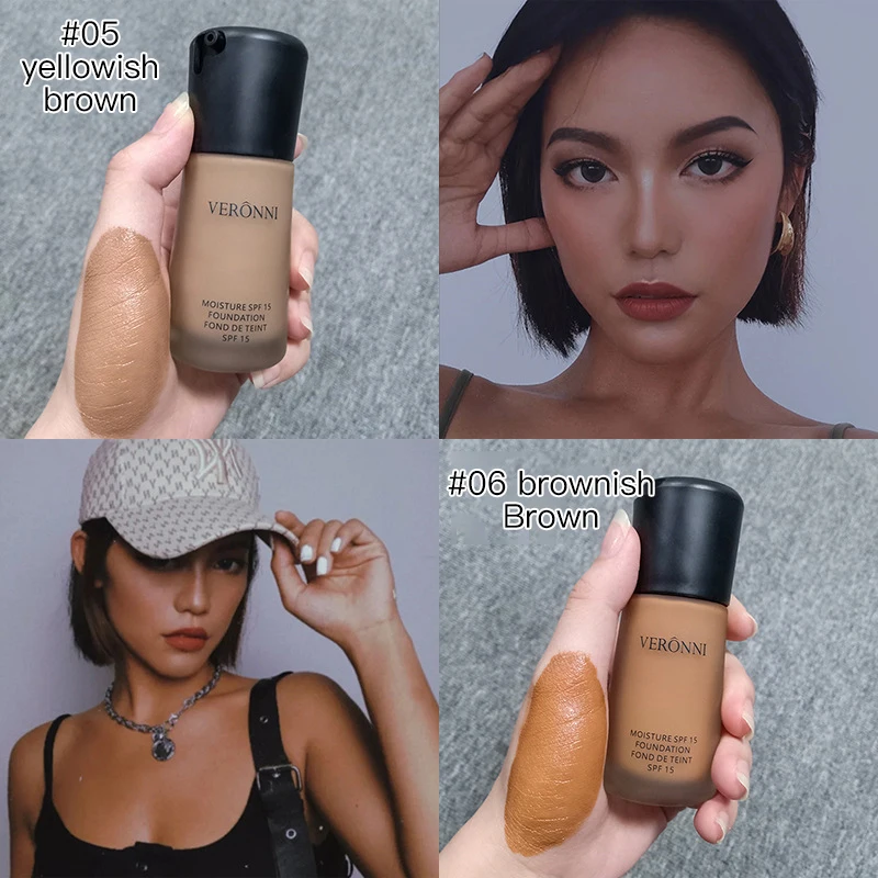 30ml Base Face Liquid Foundation Cream Full Coverage Concealer Oil-control Dark Skin Face Contour Makeup Foundation Wholesale
30ml Base Face Liquid Foundation Cream Full Coverage Concealer Oil-control Dark Skin Face Contour Makeup Foundation Wholesale