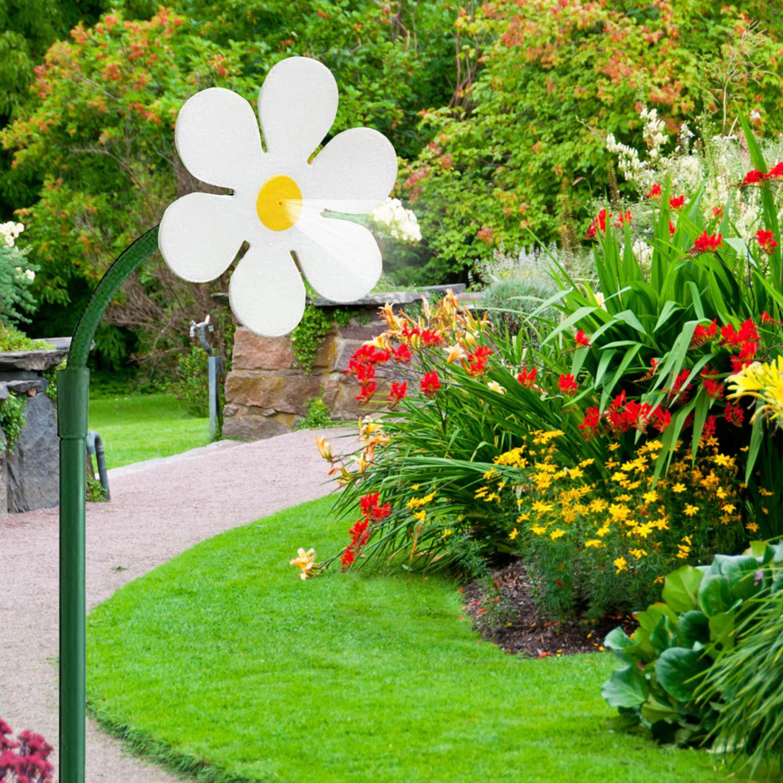 1PCS Garden Sprinkler Flower Shape Watering Sprinkler Adjustable Garden Yard Decorative Sprinklers
1PCS Garden Sprinkler Flower Shape Watering Sprinkler Adjustable Garden Yard Decorative Sprinklers