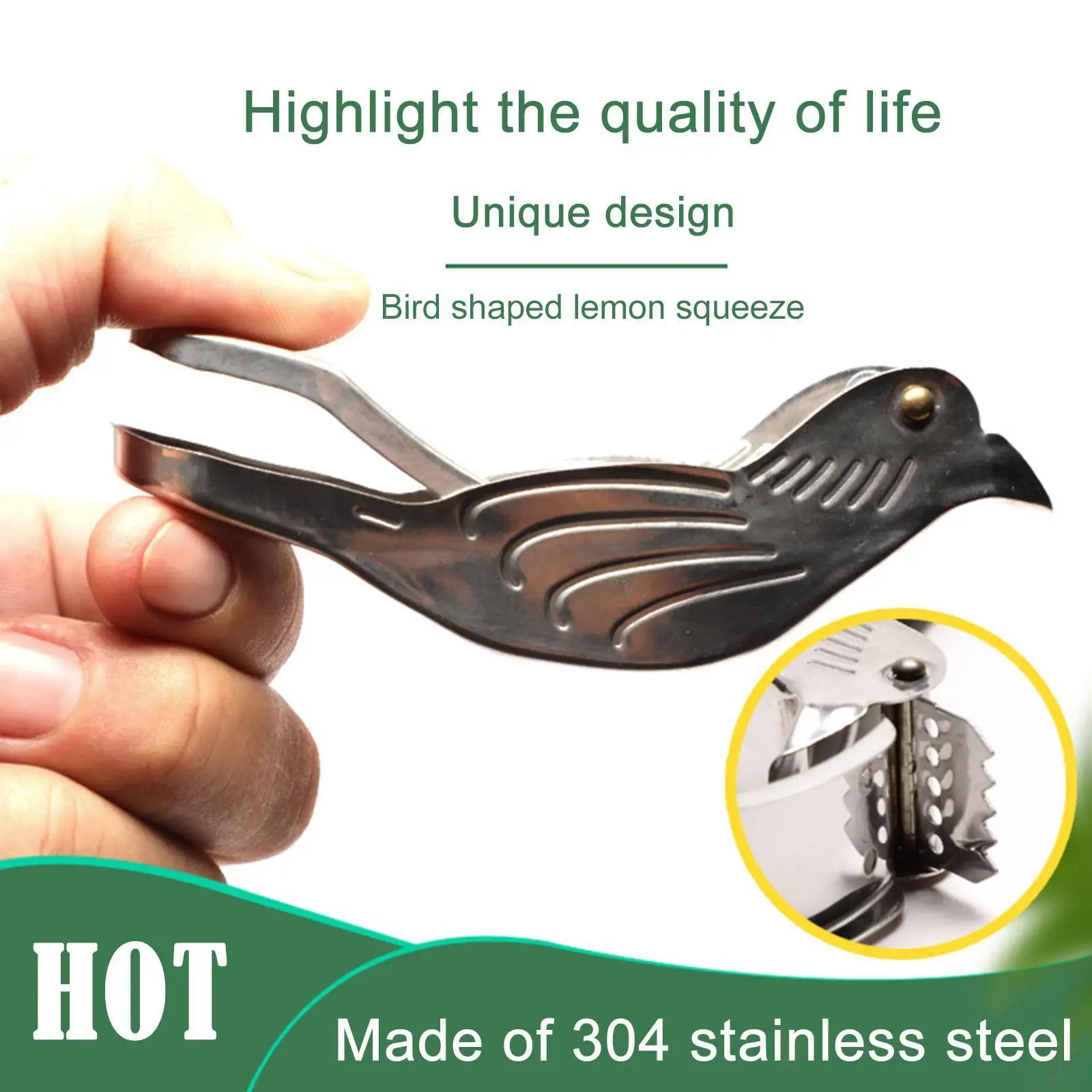 Stainless Steel Lemon Squeezer Lemon Squeezer Manual Lemon Squeezer Hand Press Manual Squeeze Juice Extractor Elegance Bird
Stainless Steel Lemon Squeezer Lemon Squeezer Manual Lemon Squeezer Hand Press Manual Squeeze Juice Extractor Elegance Bird