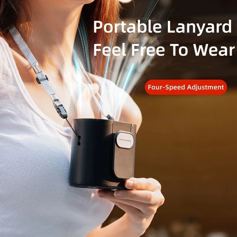 New Small Fan Hanging Waist Portable Electric Fan Outdoor Lazy USB Charging Hanging Neck Mini Fan Cooling Waist Clip Fan 
New Small Fan Hanging Waist Portable Electric Fan Outdoor Lazy USB Charging Hanging Neck Mini Fan Cooling Waist Clip Fan