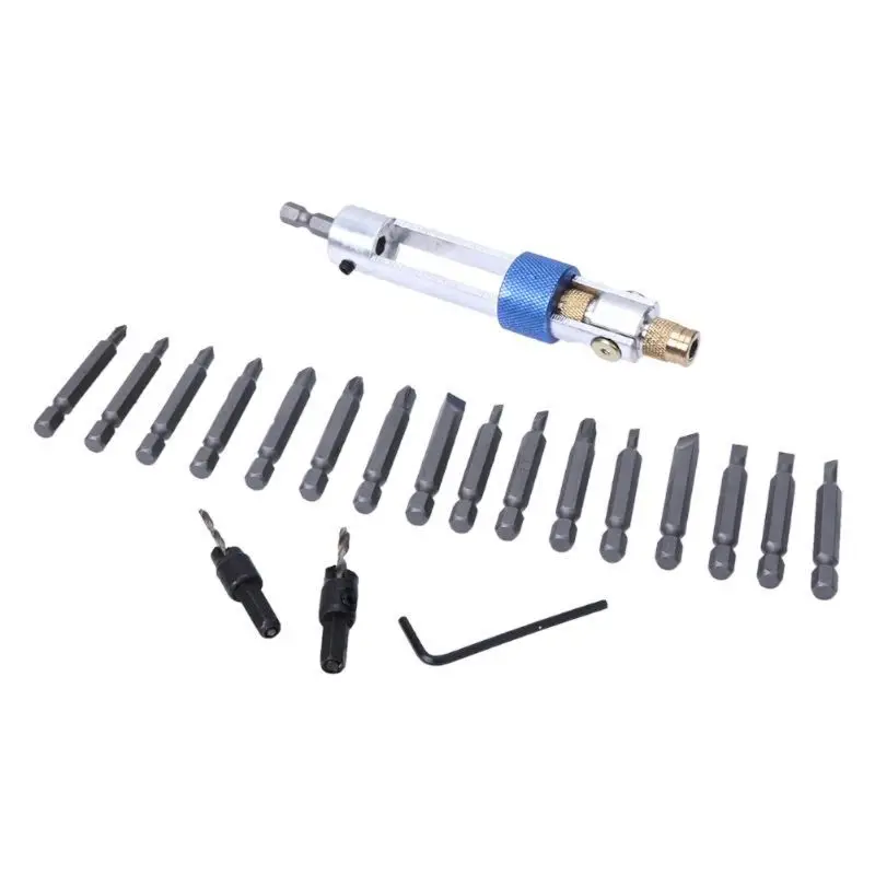 20Pcs Swap Drill Bit Driver Swivel Head Driving Repair Tools Set Multi Screwdriver Sets Updated Version 16 Different Kinds Head
20Pcs Swap Drill Bit Driver Swivel Head Driving Repair Tools Set Multi Screwdriver Sets Updated Version 16 Different Kinds Head