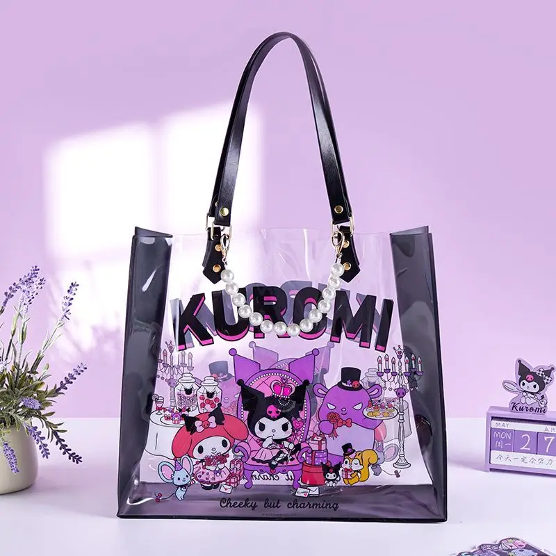 Anime Kawaii Sanrio Kuromi Hello Kitty Cinnamoroll Cute Cartoon Women's Handbag Fashion High-Looking Shoulder Bag Waterproof Bag
Anime Kawaii Sanrio Kuromi Hello Kitty Cinnamoroll Cute Cartoon Women's Handbag Fashion High-Looking Shoulder Bag Waterproof Bag