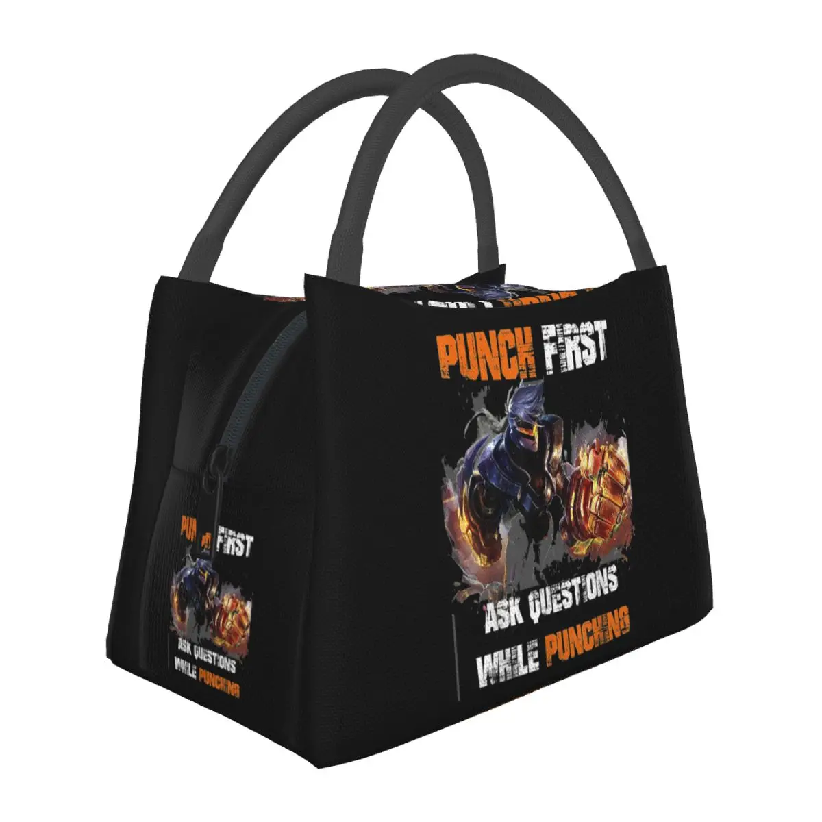 Punch First Ask Questions While Legends Vi Lunch Bag Punch Lunch Box Kawaii Travel Cooler Bag Oxford Thermal Tote Handbags
Punch First Ask Questions While Legends Vi Lunch Bag Punch Lunch Box Kawaii Travel Cooler Bag Oxford Thermal Tote Handbags