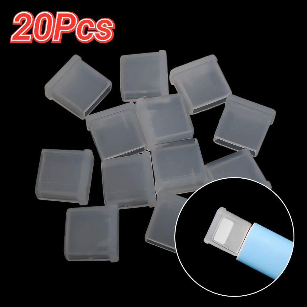 20Pcs For Apple Transmission Data Line Usb Male Transparent Dust Plug Mini Clear Antioxidant Protectors For Apple Charging Cable
20Pcs For Apple Transmission Data Line Usb Male Transparent Dust Plug Mini Clear Antioxidant Protectors For Apple Charging Cable