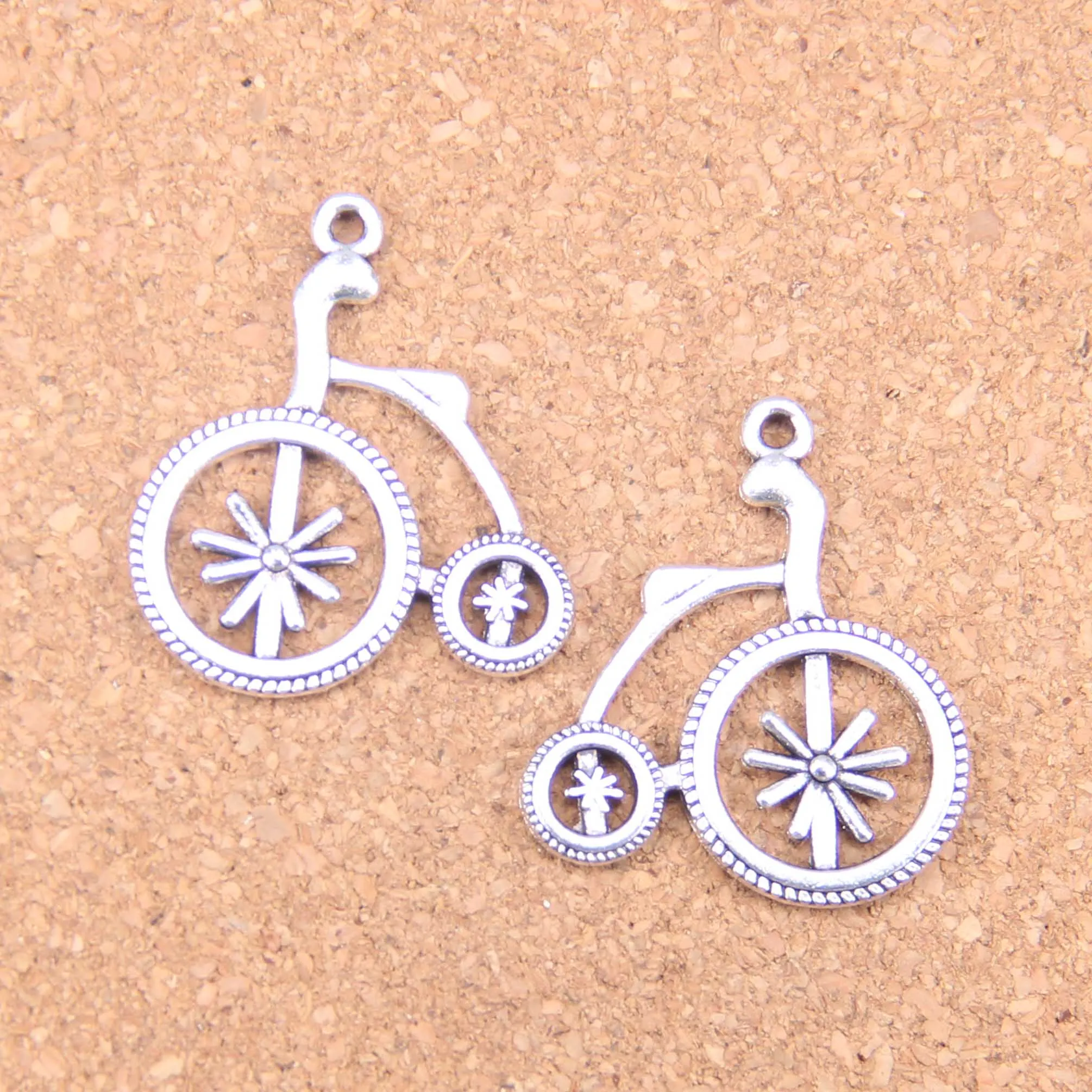 48pcs Charms mediaeval bike bicycle 27x31mm Antique Pendants,Vintage Tibetan Silver Jewelry,DIY for bracelet necklace
48pcs Charms mediaeval bike bicycle 27x31mm Antique Pendants,Vintage Tibetan Silver Jewelry,DIY for bracelet necklace