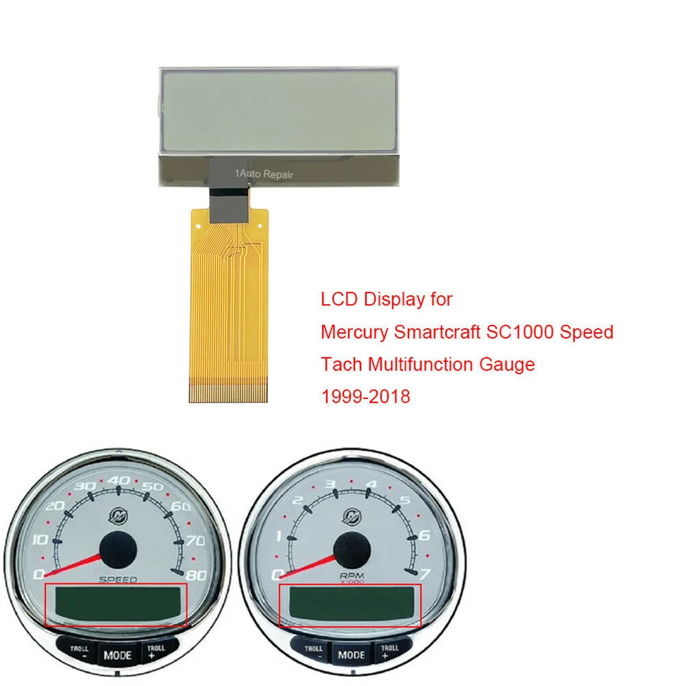 Детали автомобиля, измеритель, ЖК-дисплей для Mercury Smartcraft SC1000, тахометр, спидометр, приборная панель
Детали автомобиля, измеритель, ЖК-дисплей для Mercury Smartcraft SC1000, тахометр, спидометр, приборная панель