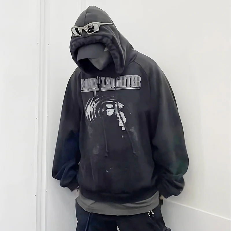 007 Factory Grailz Mind Slaughter Hoodie high street portrait print vintage Oversize Clothing men women Top loose Hooded sweater
007 Factory Grailz Mind Slaughter Hoodie high street portrait print vintage Oversize Clothing men women Top loose Hooded sweater